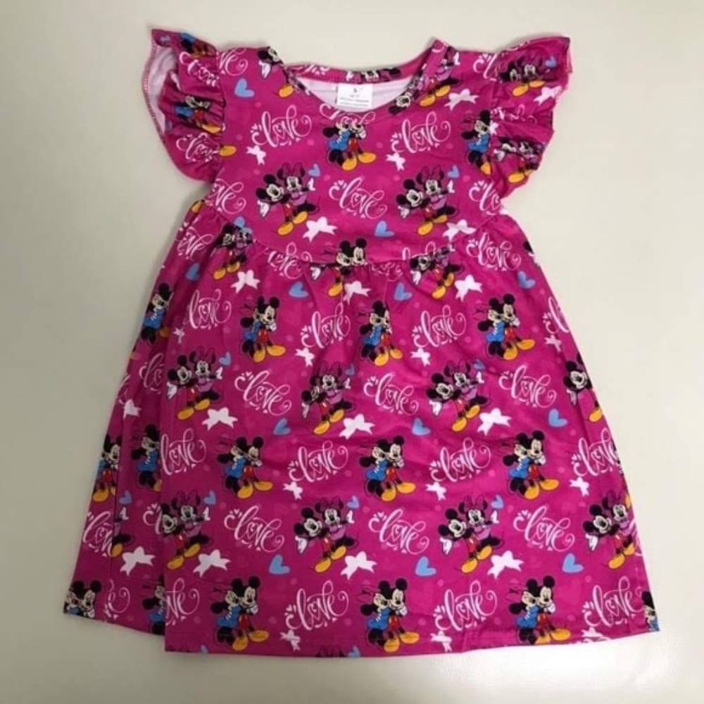 Minnie and Mickey Mouse Cute Love Dress